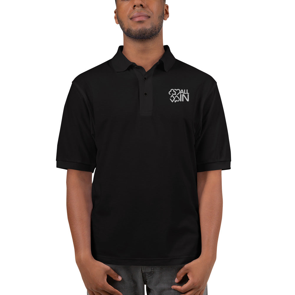 All In Performance Polo - Available in White & Black (All Sizes) - Just $29.95! Shop now at AllInCupHolder.com