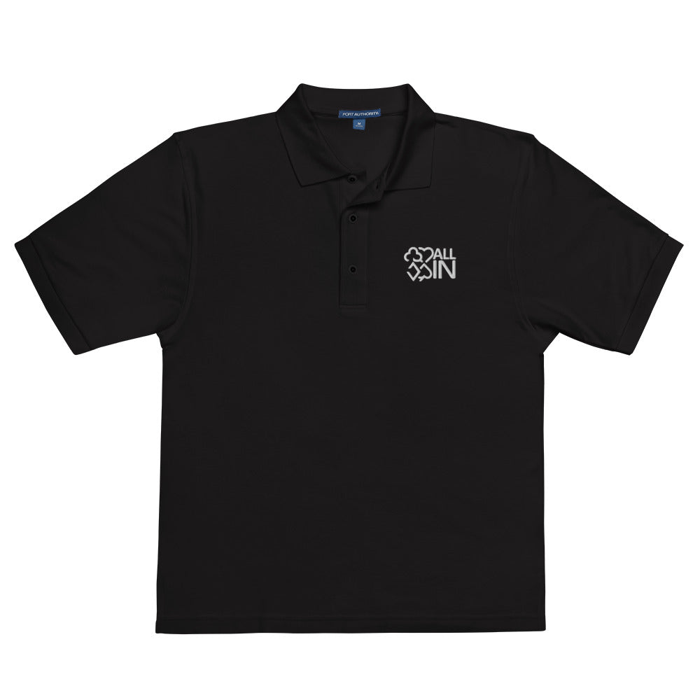 All In Performance Polo - Available in White & Black (All Sizes) - Just $29.95! Shop now at AllInCupHolder.com